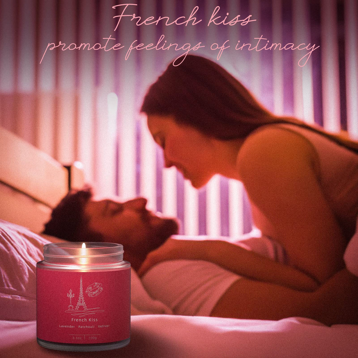 TRINIDa Scented Candles Set, Curated to Promote Intimacy Romantic Candles Gift - Relax Candle Set, Deepen Relationship with Your Partner. Perfect Couples Gifts!
