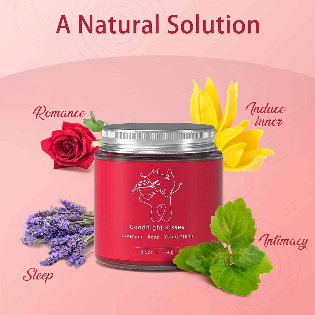 TRINIDa Scented Candles Set, Curated to Promote Intimacy Romantic Candles Gift - Relax Candle Set, Deepen Relationship with Your Partner. Perfect Couples Gifts!