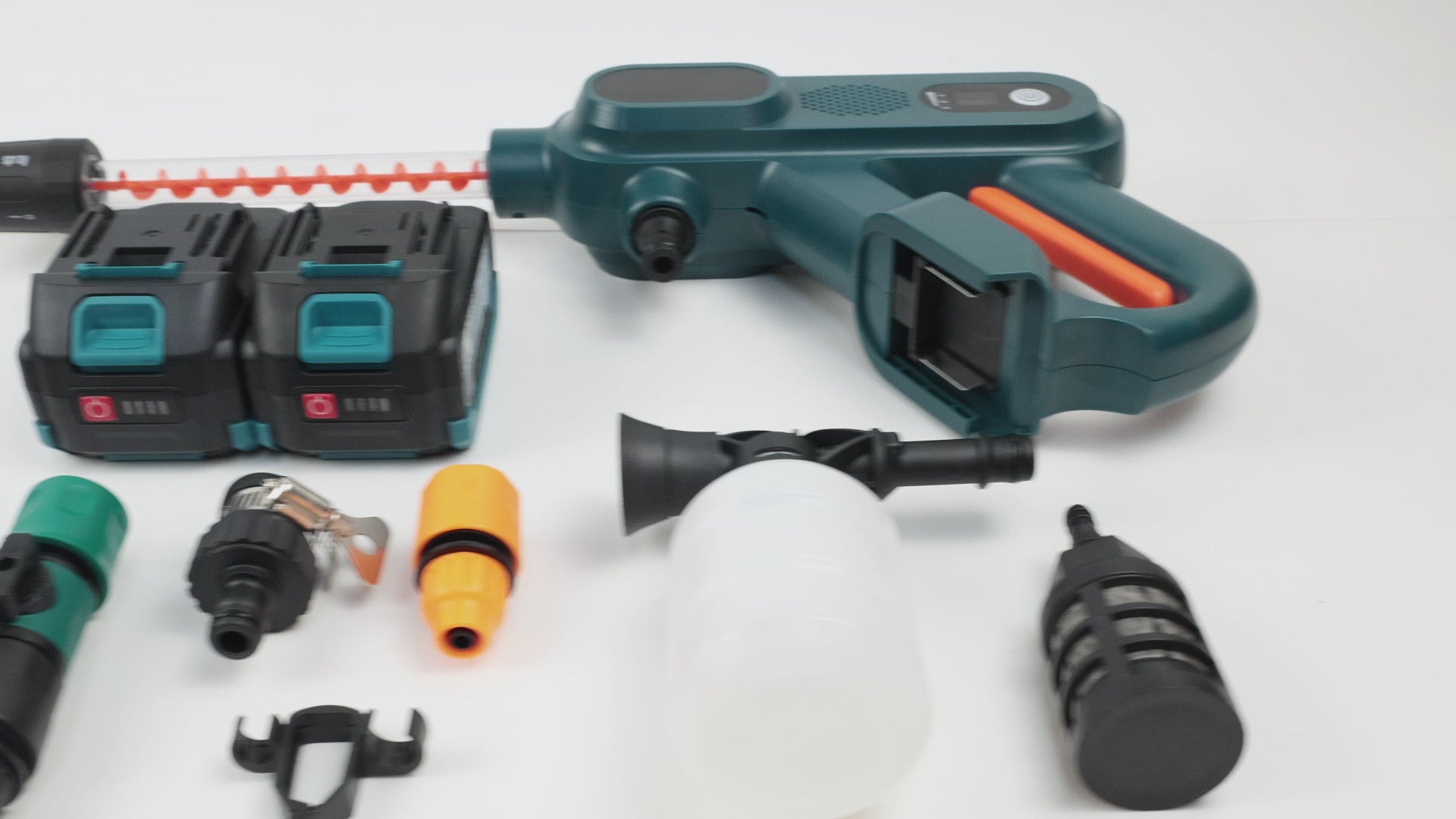 【Fast & Free Shipping】Ultimate Cordless Pressure Washer Kit | Dual 4.0Ah Batteries & Turbo Nozzle